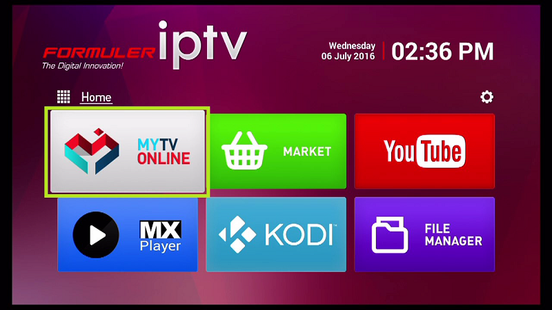 How to setup IPTV on Formuler box via MYTV Online app