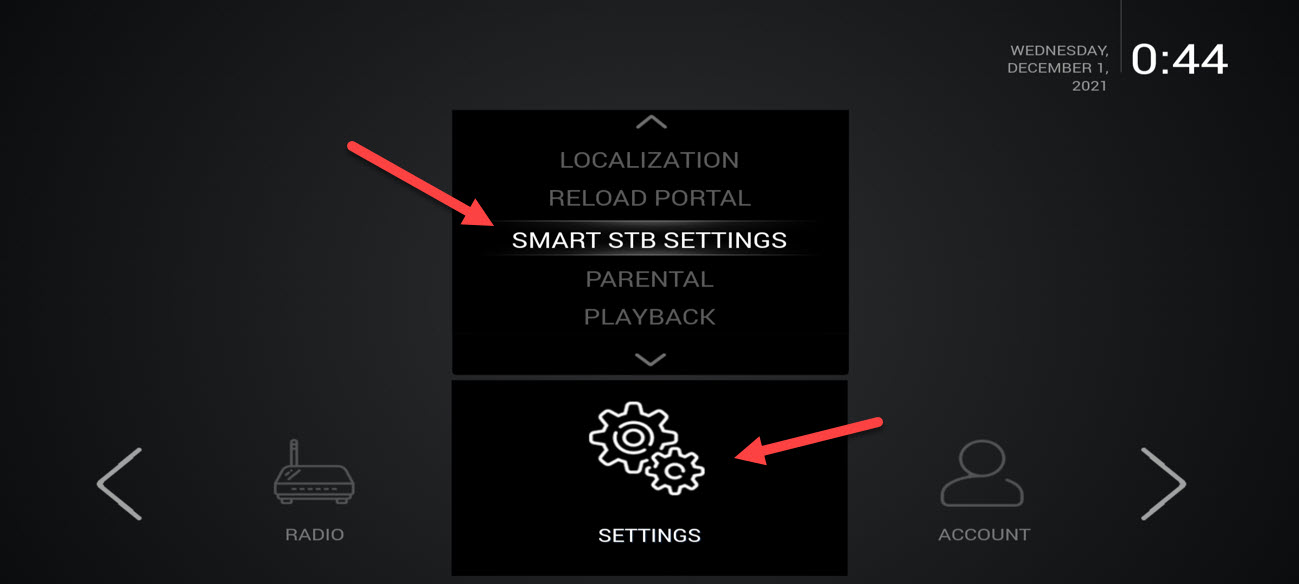 How to setup IPTV on Smart TV via Smart STB (Portal version)