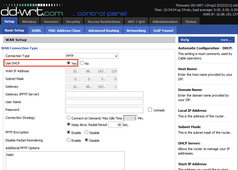 How to setup VPN on a DD-WRT router