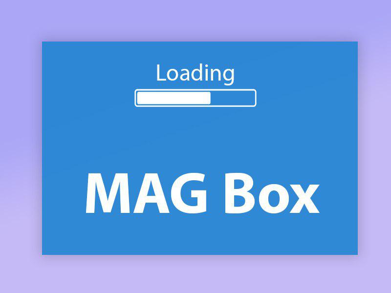 MAG loading bar stuck
